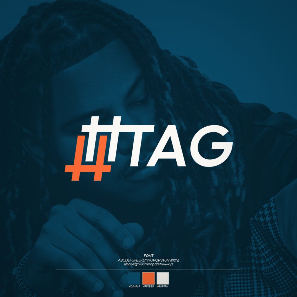 TAGDesigns | Graphic Design Services | Hash|TAG Logo Rebranded | 2023