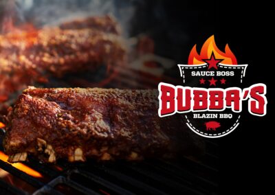 Bubbas BBQ Logo Mock