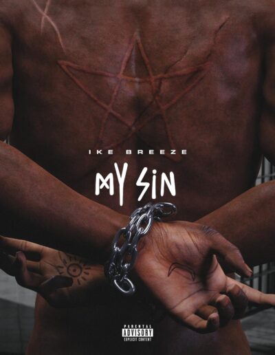 Ike Breeze My Sin - Cover Design