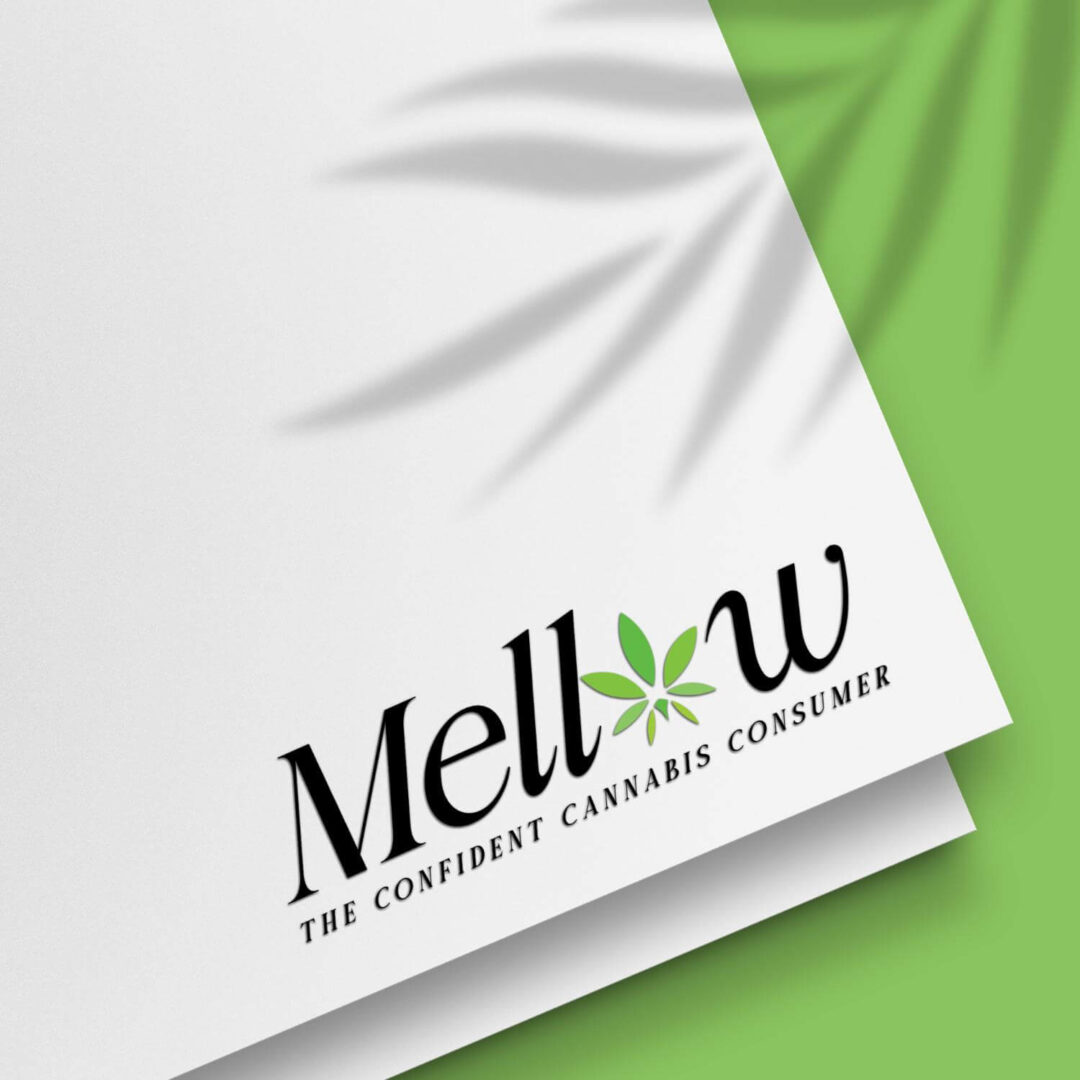 Mellow Canabis Logo Mock