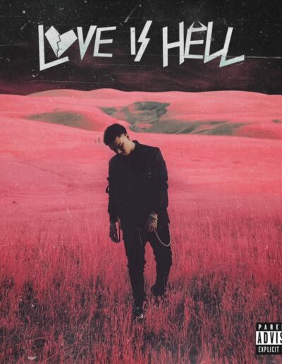 Phora Love Is Hell - Cover Design