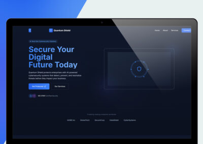 Quantum Shield – Cybersecurity Services