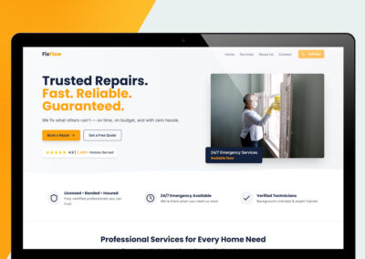 FixFlow – Emergency Home Repair Service