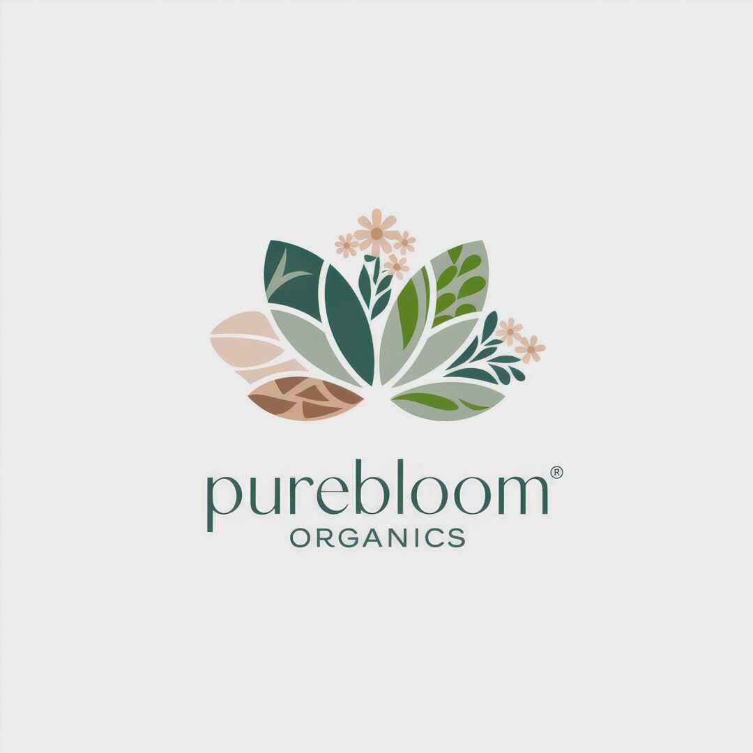 Pure Bloom Organics Logo